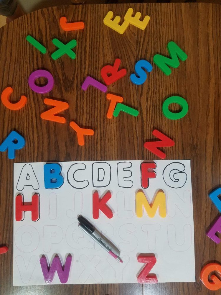 large magnet letters