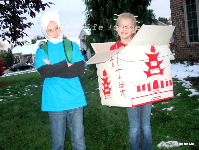 DIY Chinese Takeout Costume