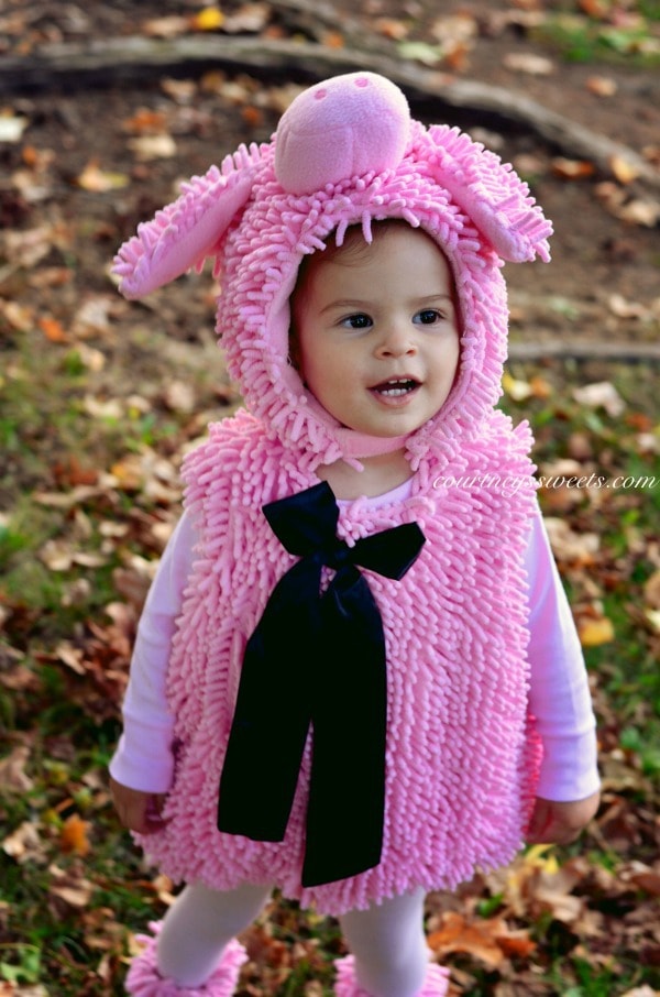 DIY Little Pink Piggy Costume