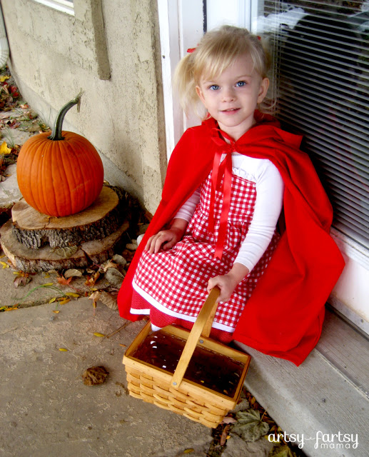 DIY Little Red Riging Hood Costume