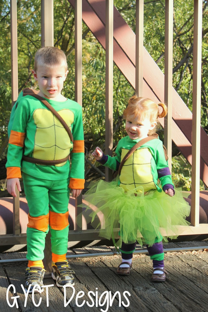 DIY TMNT Costumes for Kids