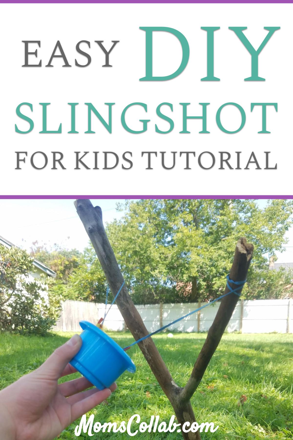 DIY Slingshot How To Make A Rubber Band Slingshot (Free, Fast and Easy)
