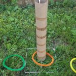 Homemade Ring Toss Game That Is Safe To Play Indoors
