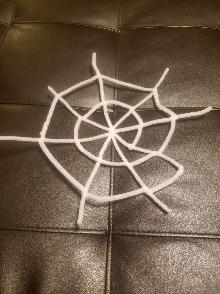 diy spider web