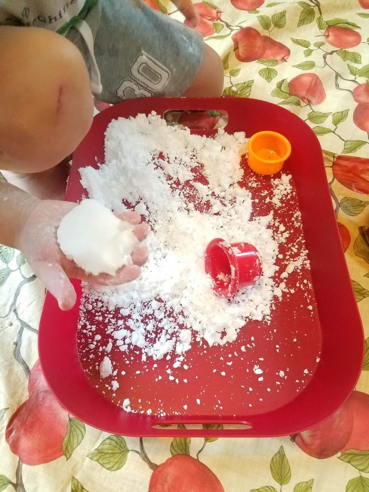 how to make fake snow for crafts
