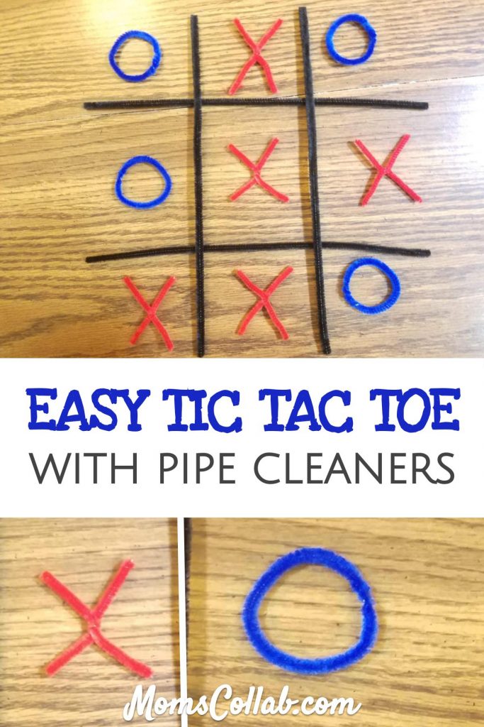pipe cleaner tic tac toe