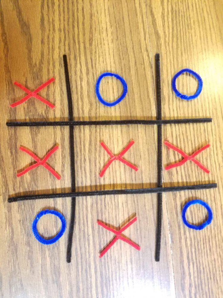 How to Make an Easy diy Tic Tac Toe Game With Pipe Cleaners