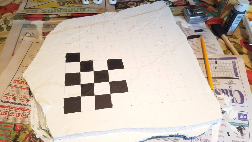 diy checkerboard