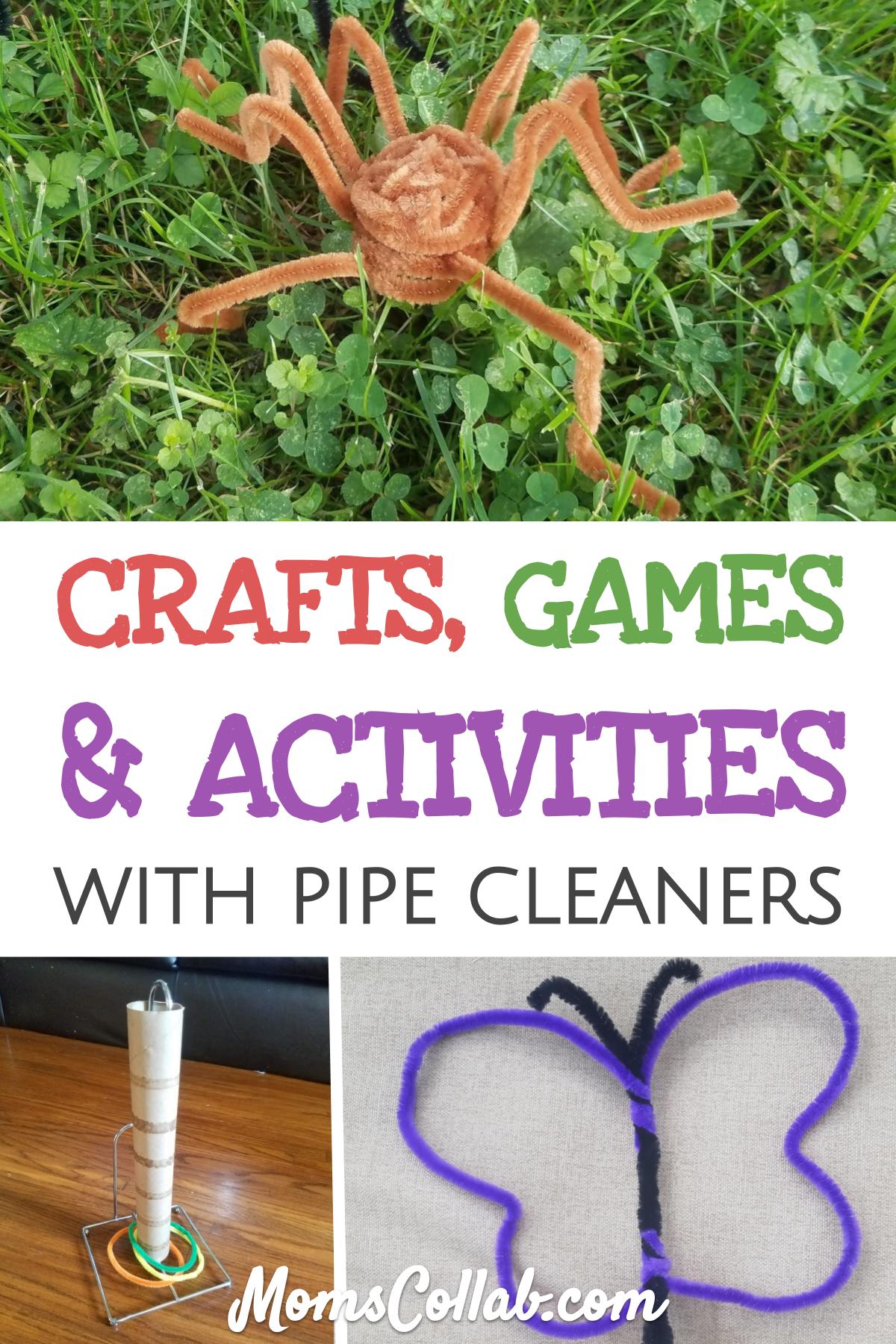pipe cleaner crafts games and activities