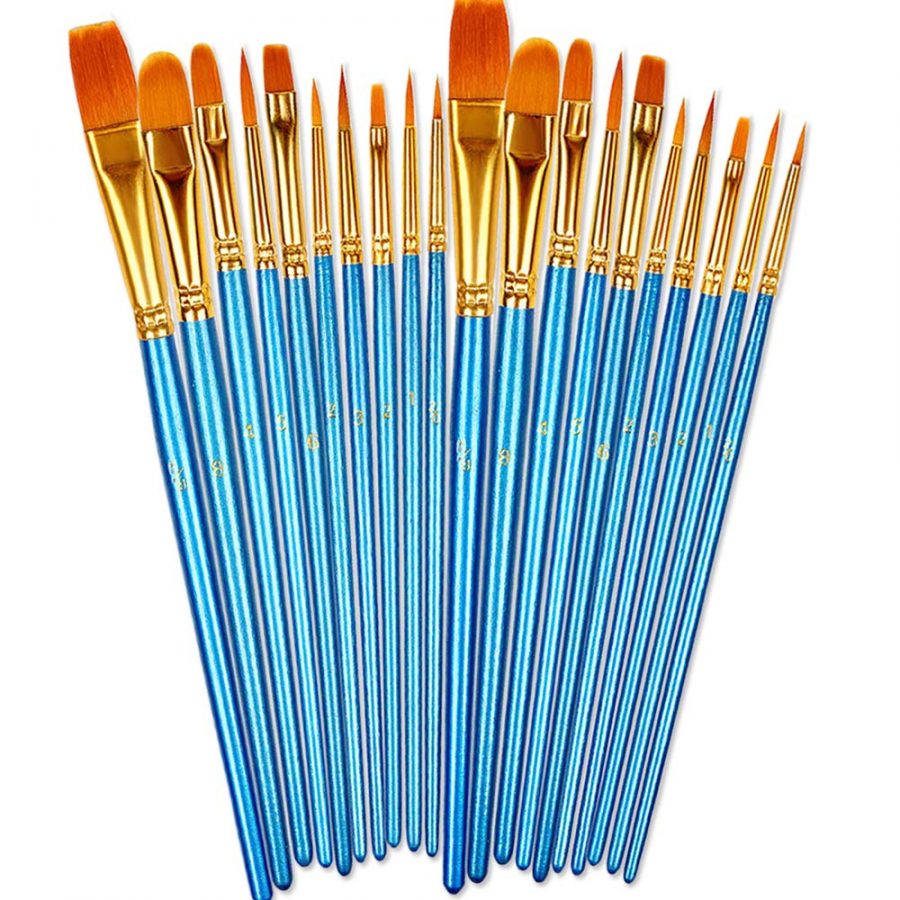 rock painting brushes