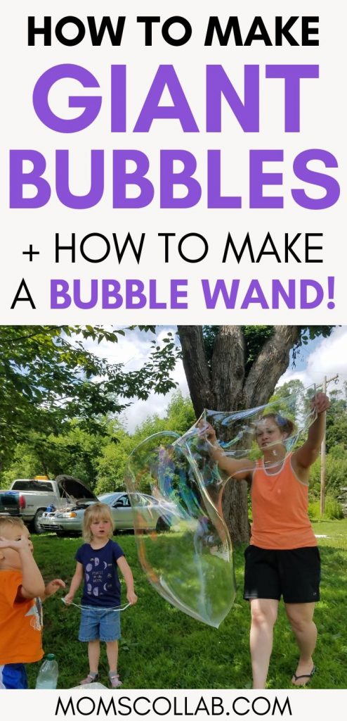 How to Make Giant Bubbles and a Bubble Wand (2)