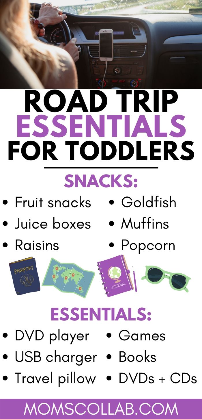 40 Kids Activities & Essentials You Need For A Road Trip With Toddlers