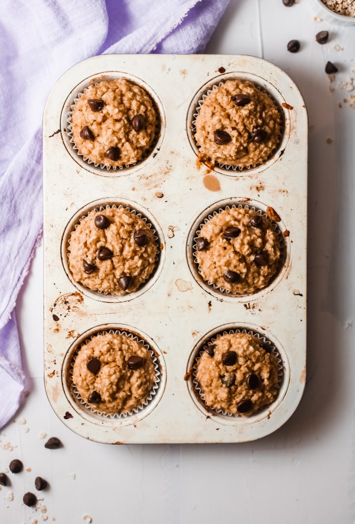 Peanut Butter Baked Oatmeal Cups