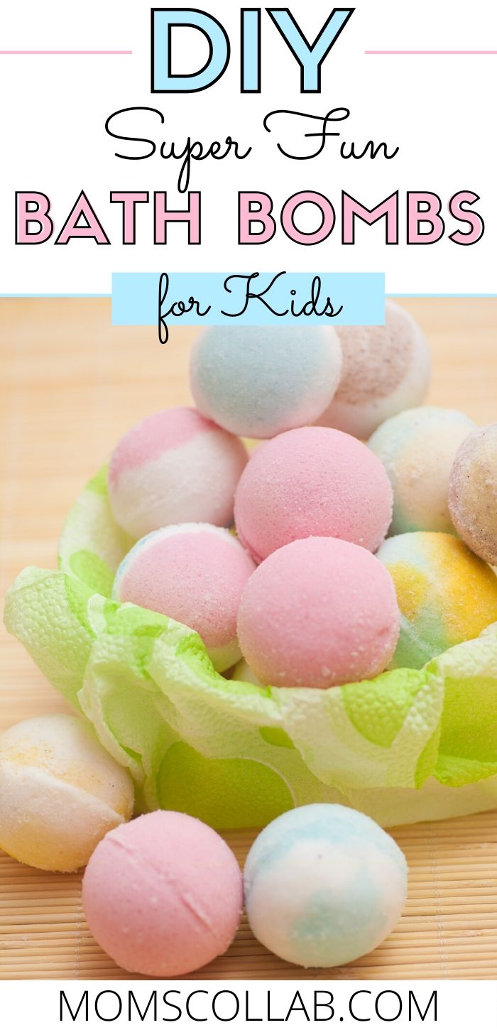 DIY Bath Bombs For Kids (and Moms) in Five Easy Steps