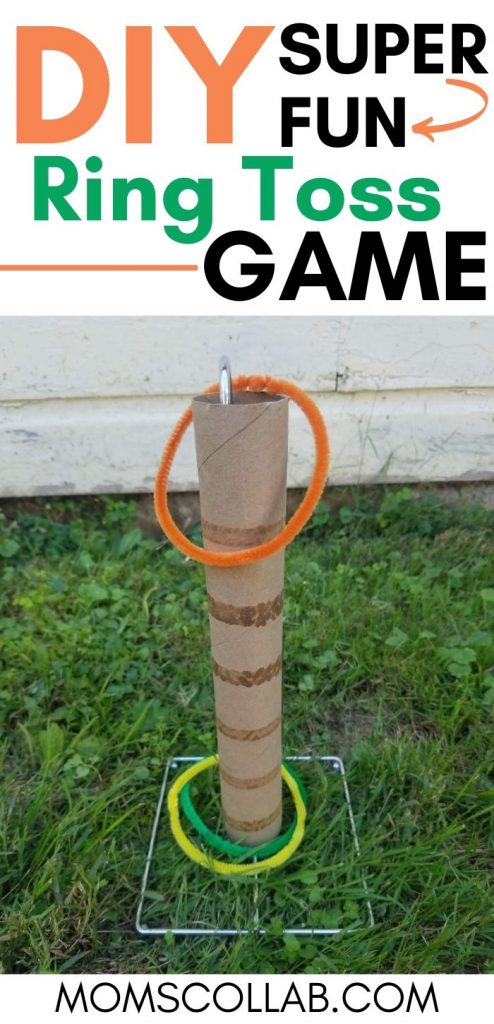 How To Make A Homemade Ring Toss Game That You Can Play Indoors