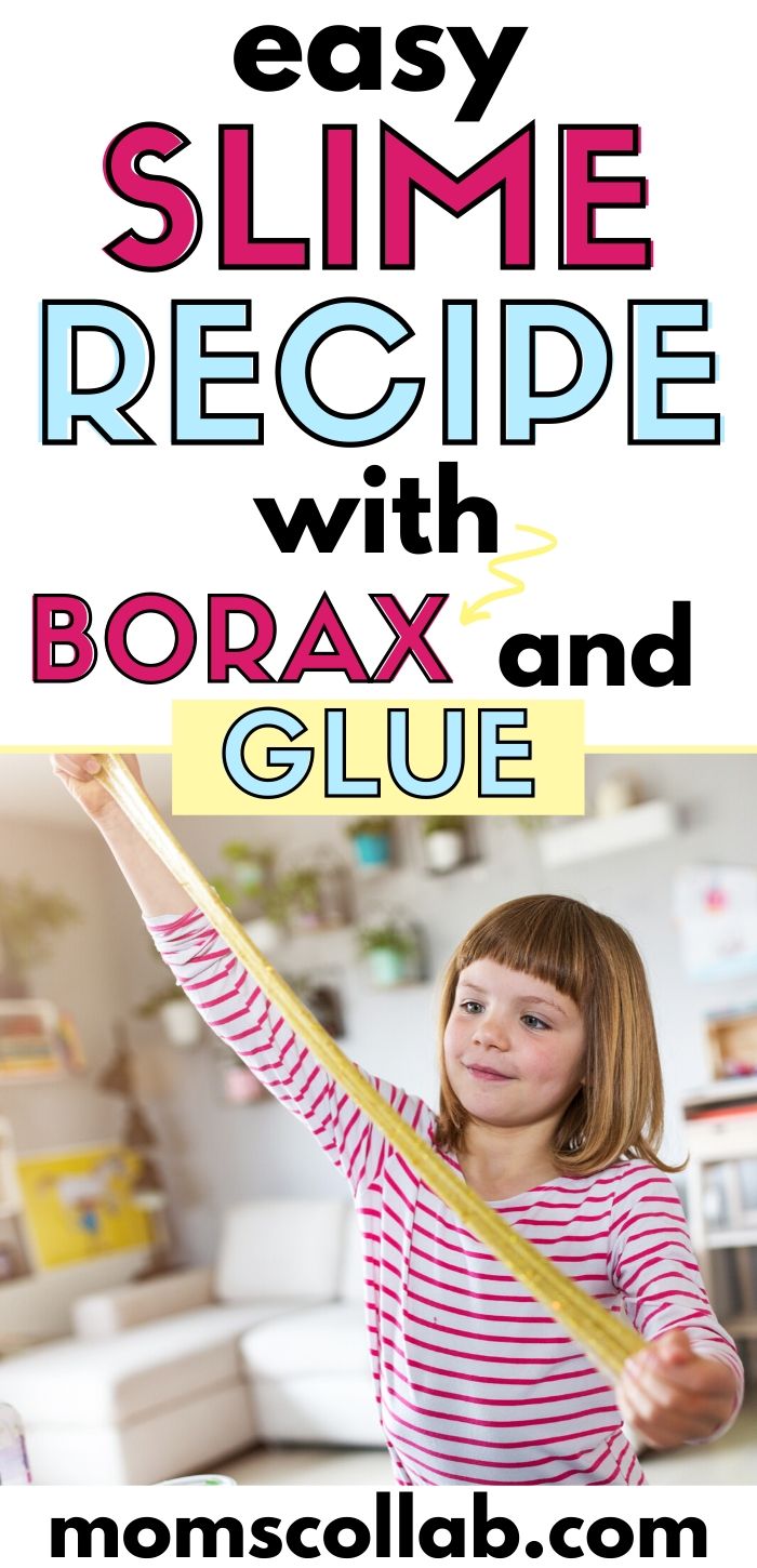Easy Borax Slime Recipe Little Bins for Little Hands