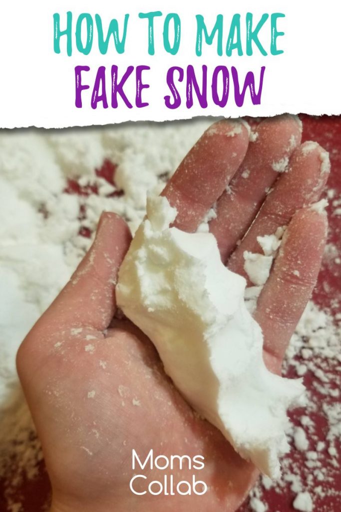 how to make fake snow