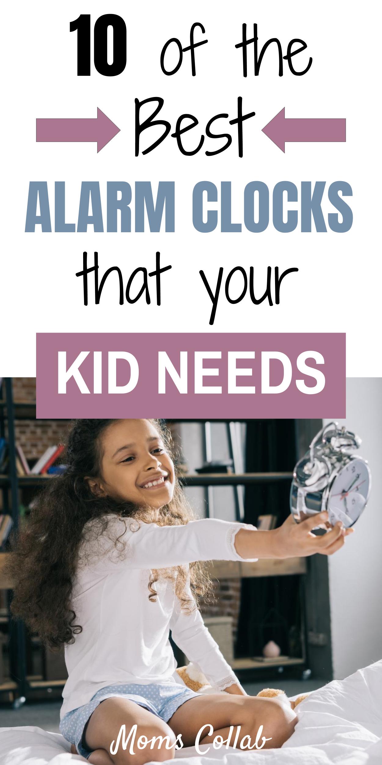 best alarm clocks for kids