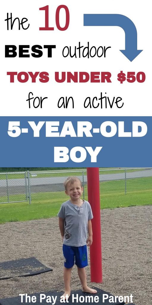 10 of The Best Outdoor Toys for 5 Year Old Boys (Under 50)
