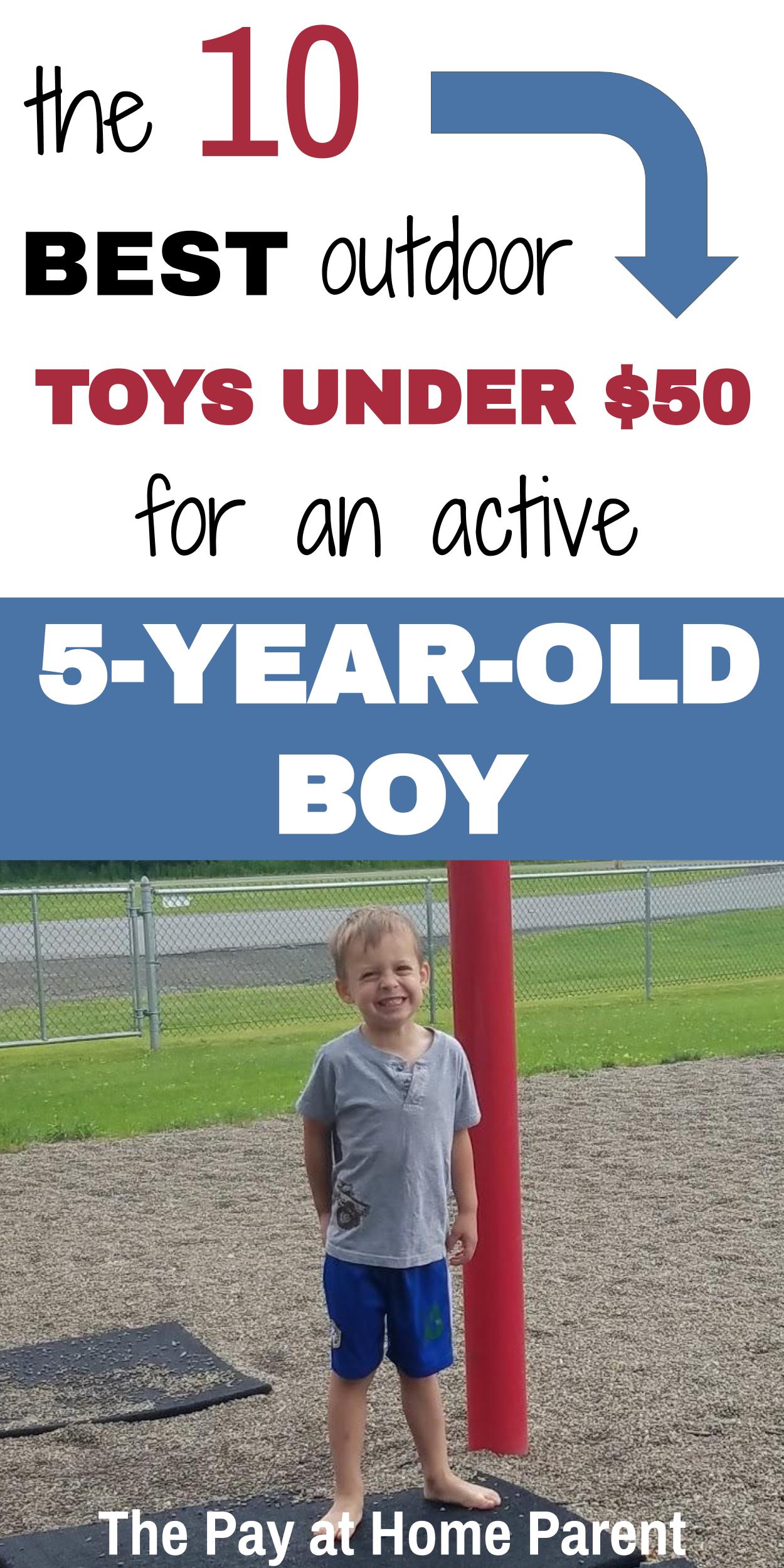 best outdoor toys for 5 year old boy