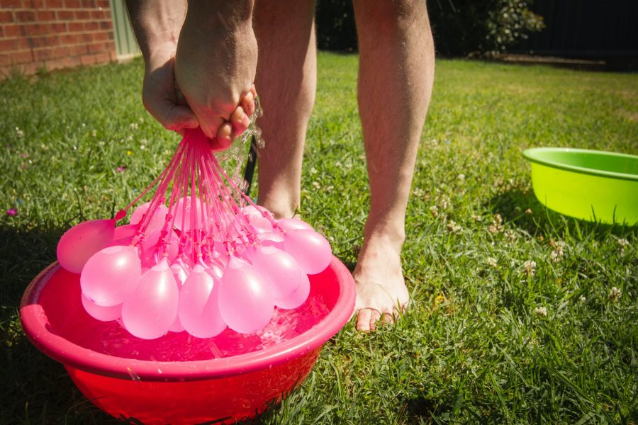 Russian Roulette Water Balloon Game