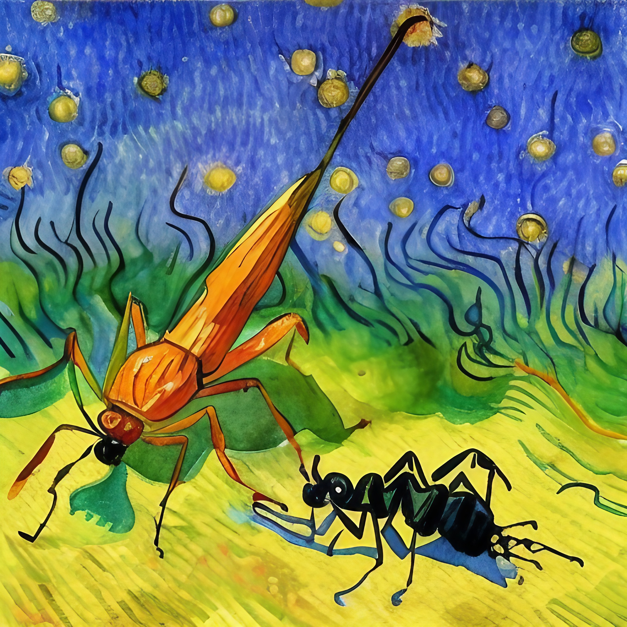 The Ant and The Grasshopper