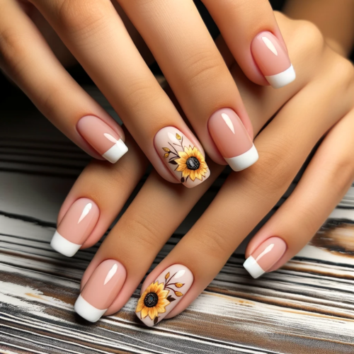 10 Vibrant Yellow Sunflower Nail Design Ideas 10-vibrant-yellow-sunflower-nail-design-ideas
