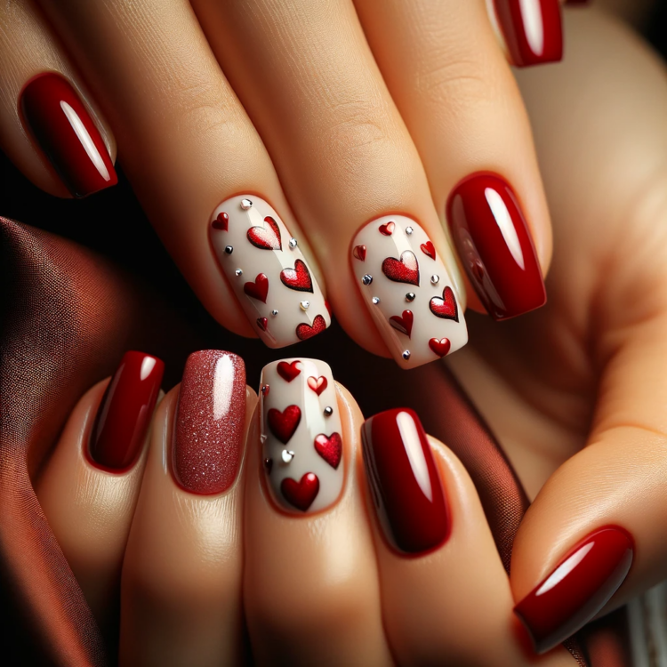 15 Valentine's Day Nail Art Ideas to Adore