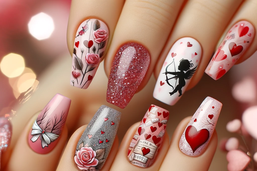 15 Valentine’s Day Nail Art Ideas to Adore
