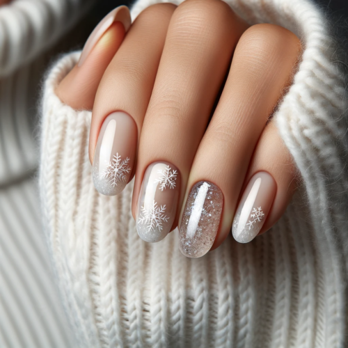 10 Snowflake Nail Art Ideas to Create a Winter Wonderland