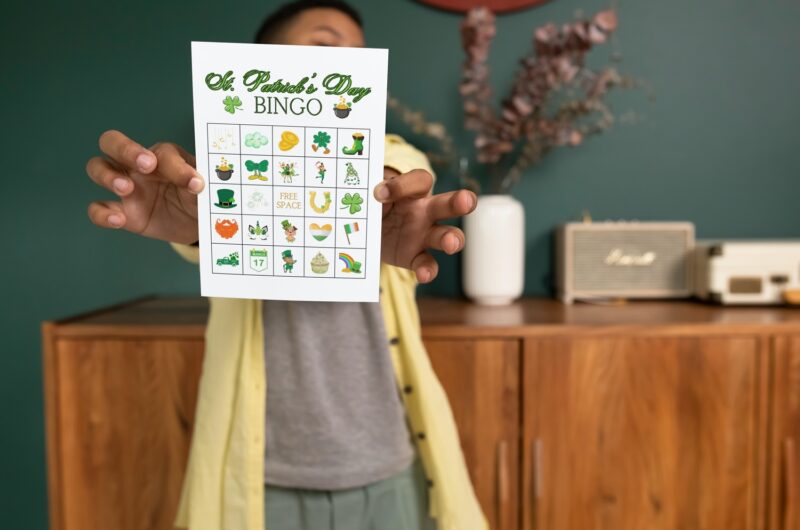 St. Patrick's Day Bingo Card Feature