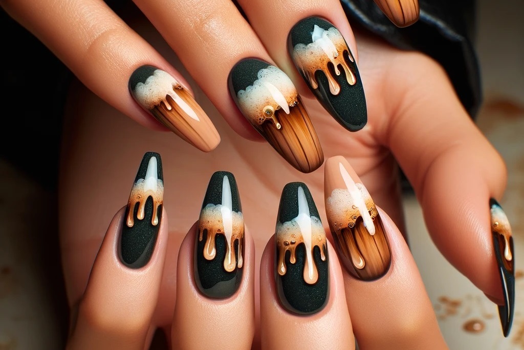 10 Perfect National Beer Day Nail Designs to Celebrate in Style